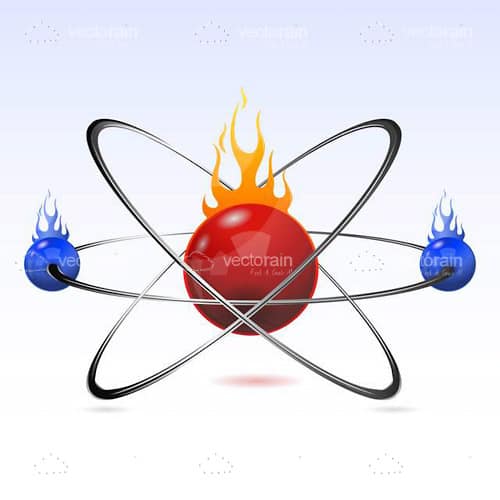 Abstract Atom Design with Flames